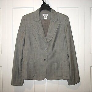 Ann Taylor LOFT Women's Two-button Wool Blazer Business Office Workwear Size 10